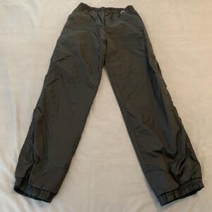 Columbia Track Pants Mens Medium Black Elastic Cuffs Pull On Hiking Outdoor